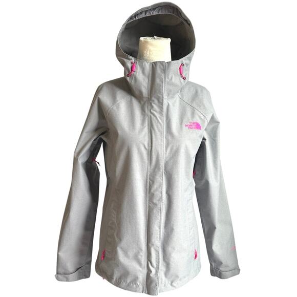 The NORTH FACE HYVENT 2.5L Hooded Zip Up Windbreaker Rain Jacket Size Small - Picture 1 of 15